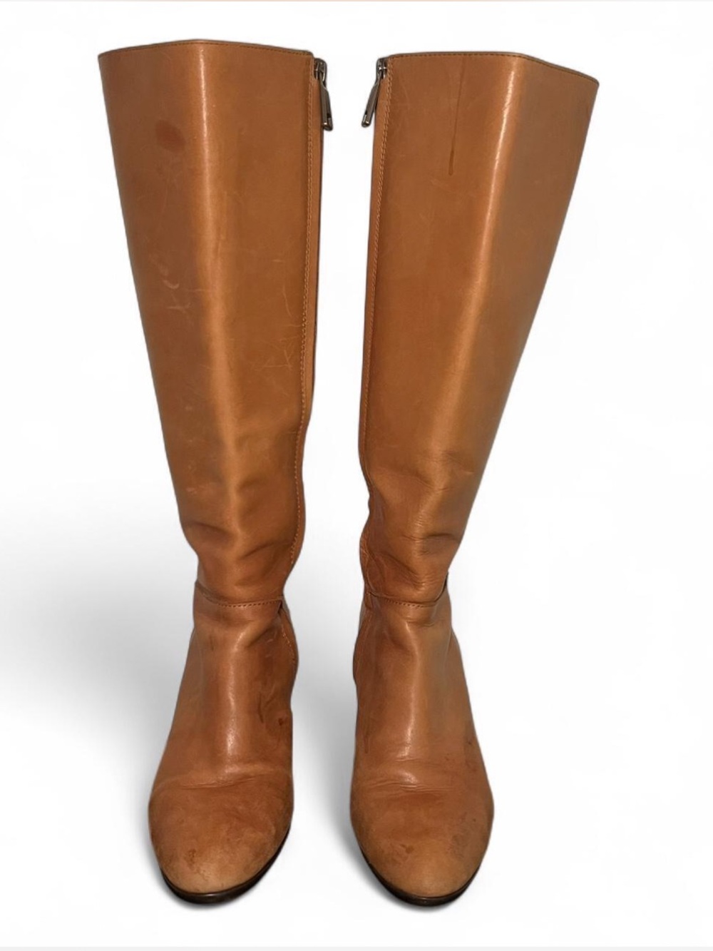 Ralph Lauren Women's Tall Boot Calfskin Leather Size 7B